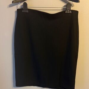 Premise Studio Black Pencil Skirt. Back gold zipper. Size 10